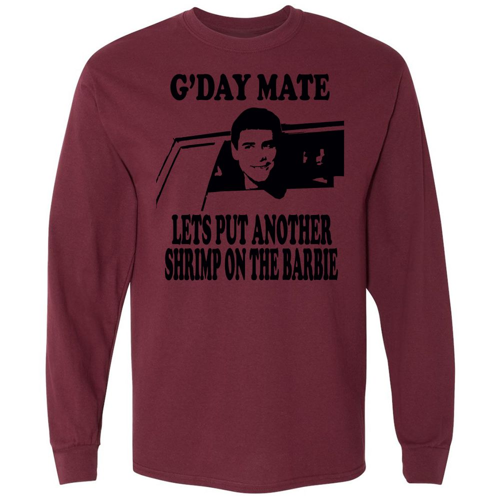 Long Sleeve T-Shirt - YZ6R18RM - Maroon - 11