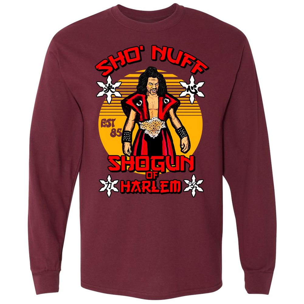 Long Sleeve T-Shirt - 455672P1 - Maroon - 11