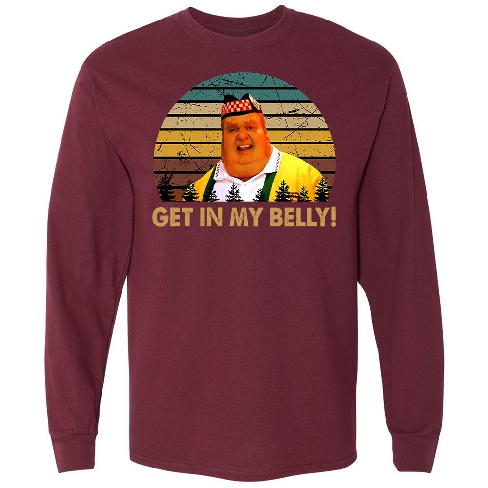 Long Sleeve T-Shirt - L46JTUSW - Maroon - 11