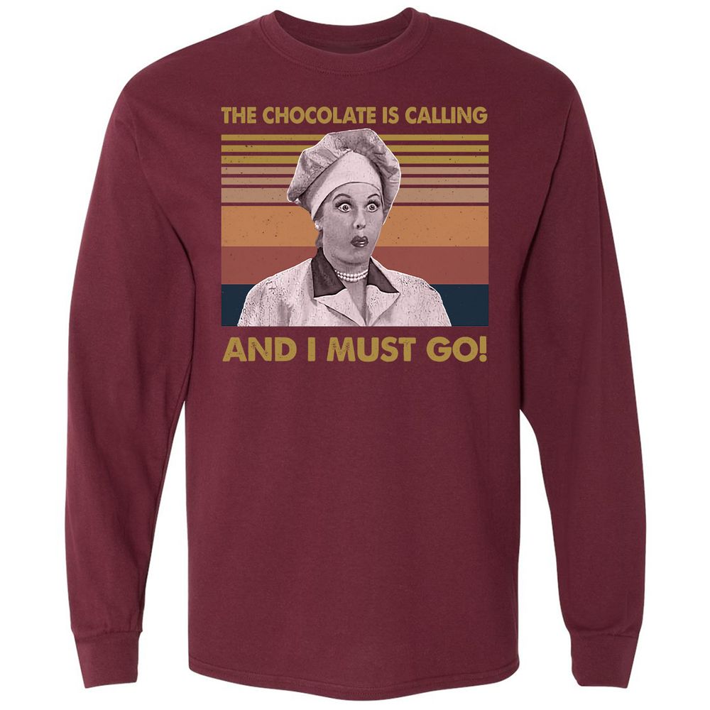 Long Sleeve T-Shirt - 96CXC3D4 - Maroon - 11