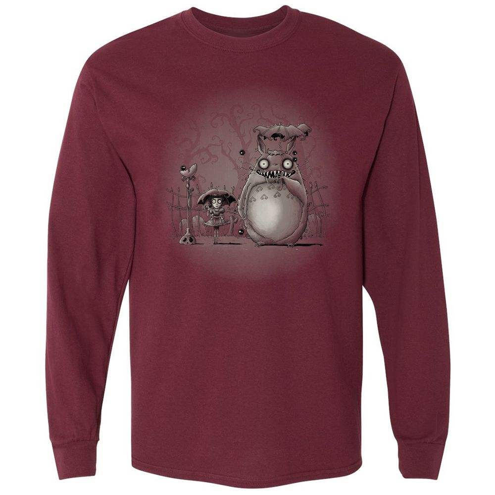 Long Sleeve T-Shirt - 7RPK57SB - Maroon - 11