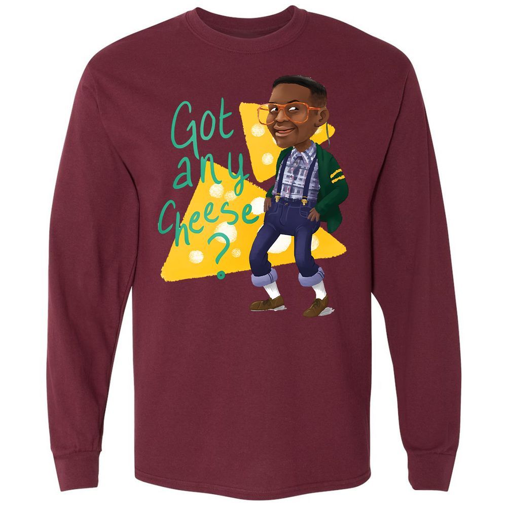 Long Sleeve T-Shirt - N1WFQ6JV - Maroon - 11