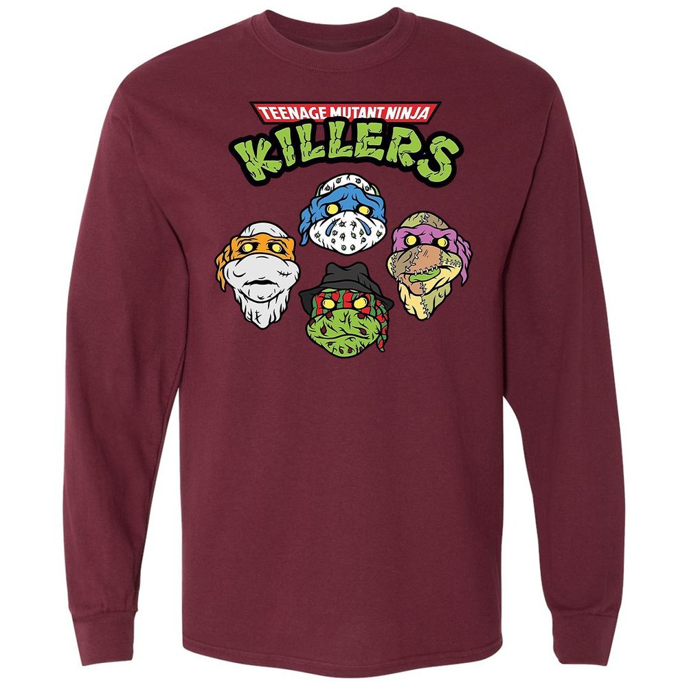 Long Sleeve T-Shirt - 2TEZKREG - Maroon - 11