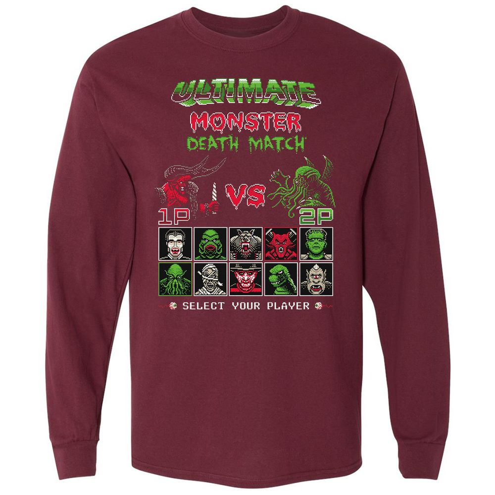 Long Sleeve T-Shirt - 5EQ5MXM2 - Maroon - 11