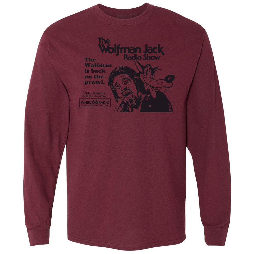 Long Sleeve T-Shirt - XWVNRJJT - Maroon - 11