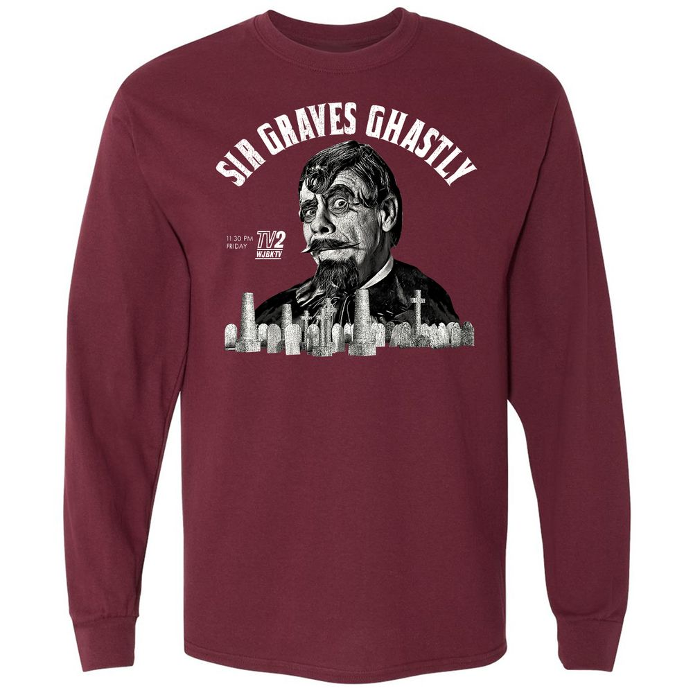 Long Sleeve T-Shirt - XR2PD94R - Maroon - 11