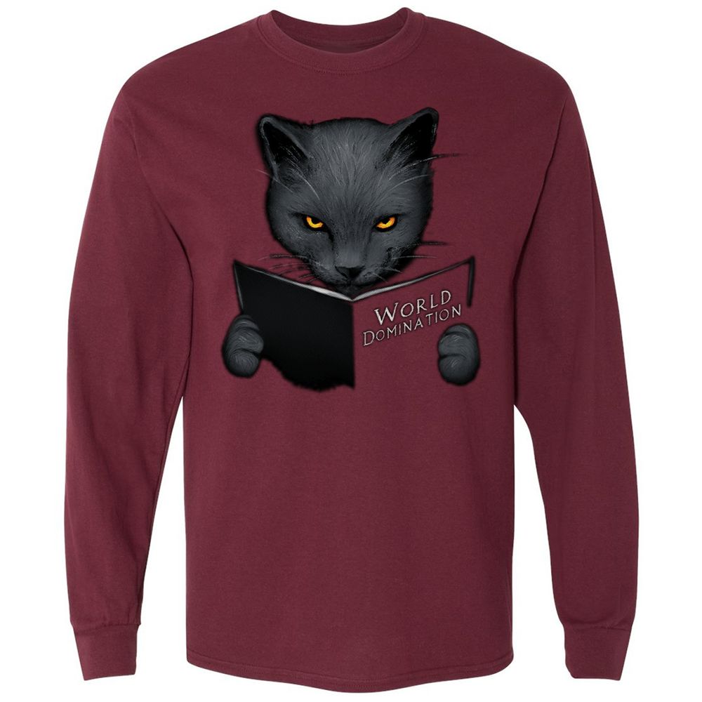 Long Sleeve T-Shirt - REC49RCF - Maroon - 11