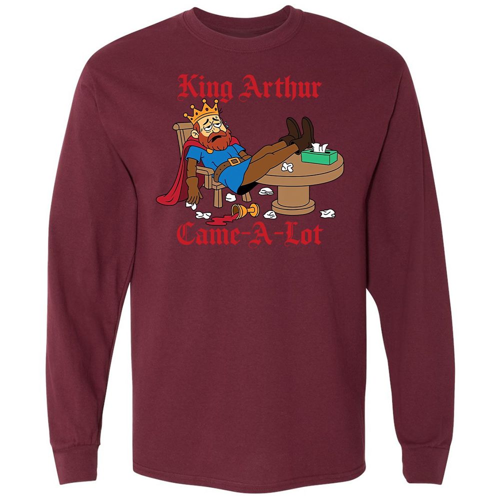 Arthur Came A Lot - Maroon - 11