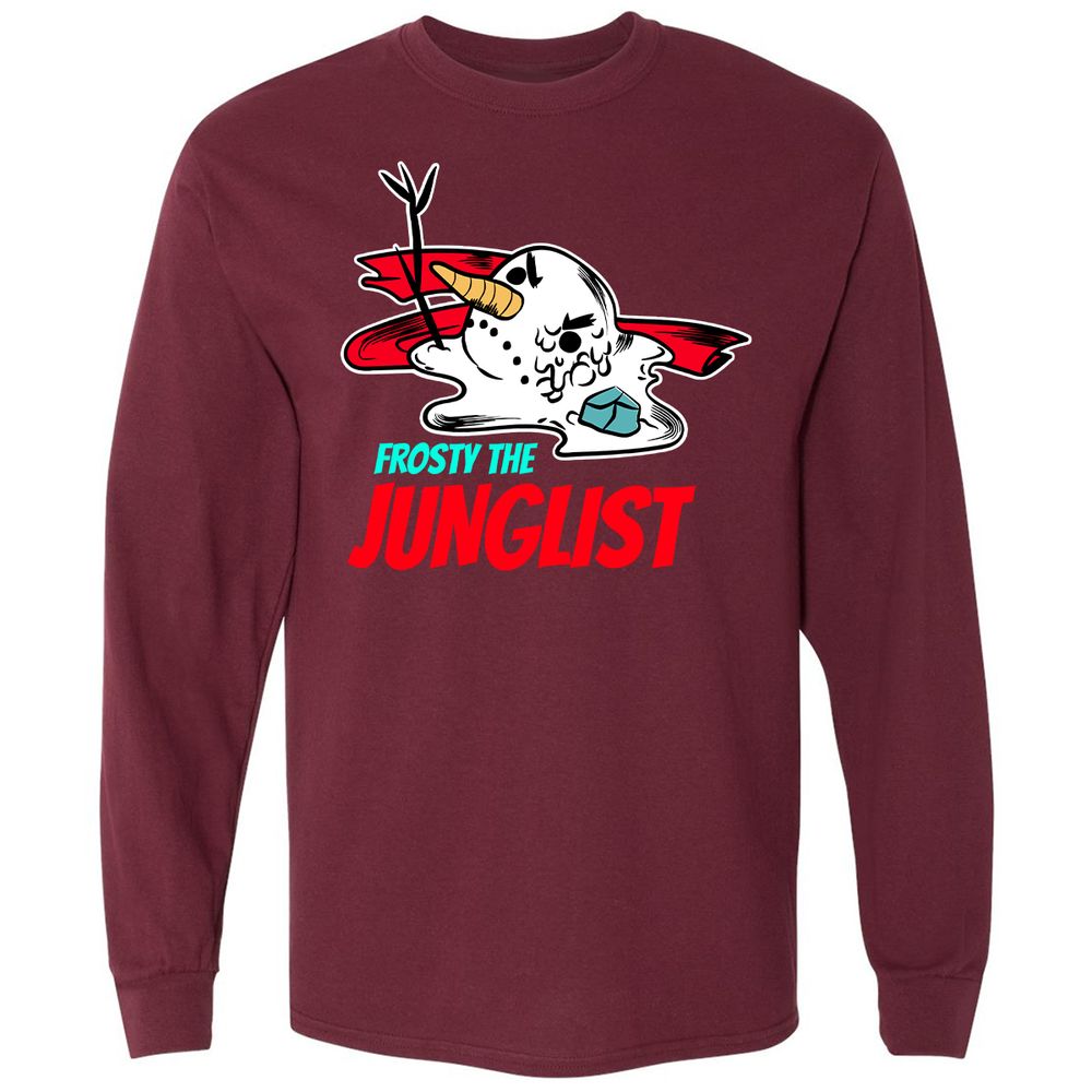 Frosty the Junglist - Maroon - 11