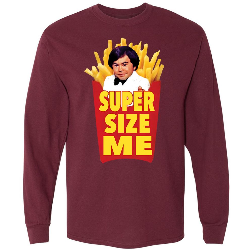 Long Sleeve T-Shirt - P2P9BYUY - Maroon - 11