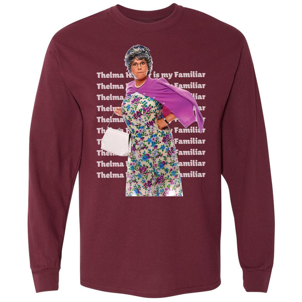 Long Sleeve T-Shirt - WSCF65MH - Maroon - 11