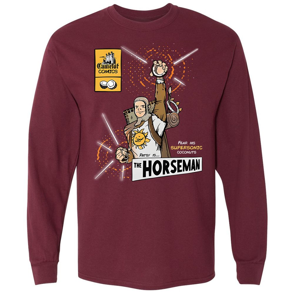 Long Sleeve T-Shirt - 8DSZ14UN - Maroon - 11