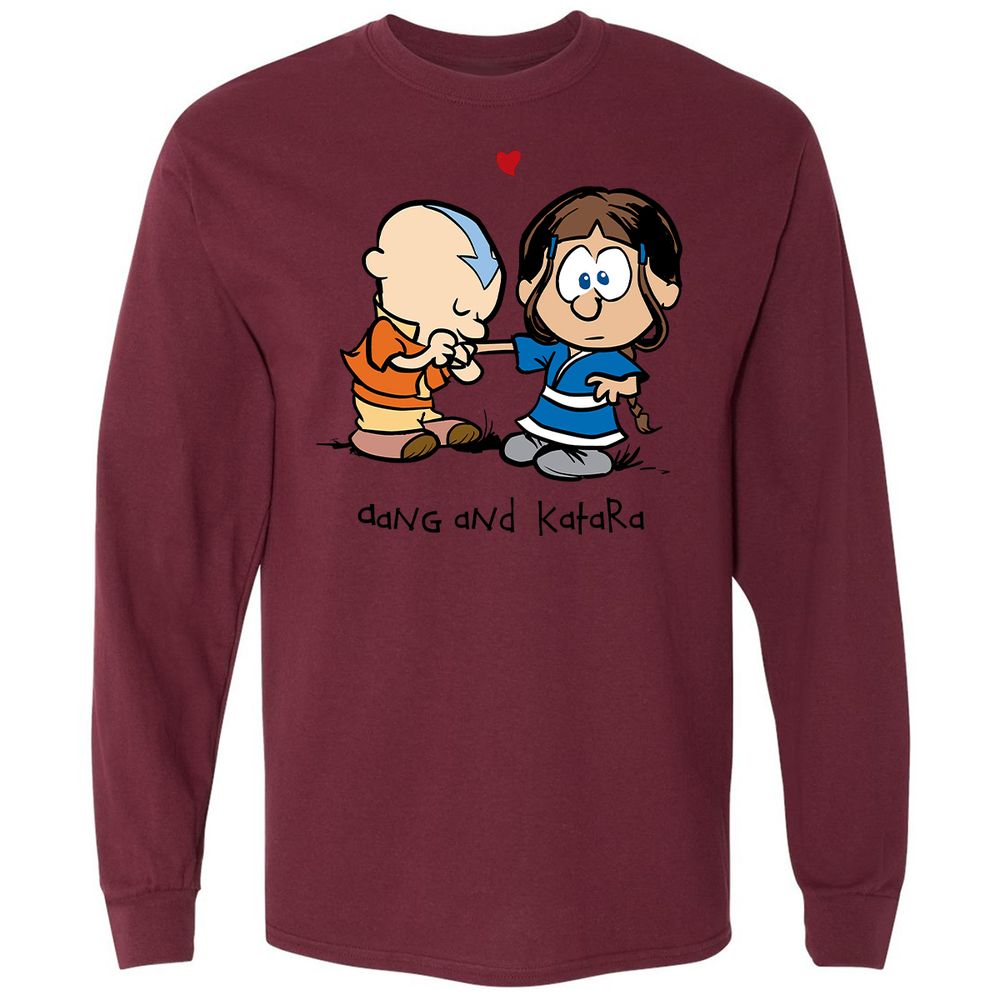 Long Sleeve T-Shirt - 4CLS23D6 - Maroon - 11