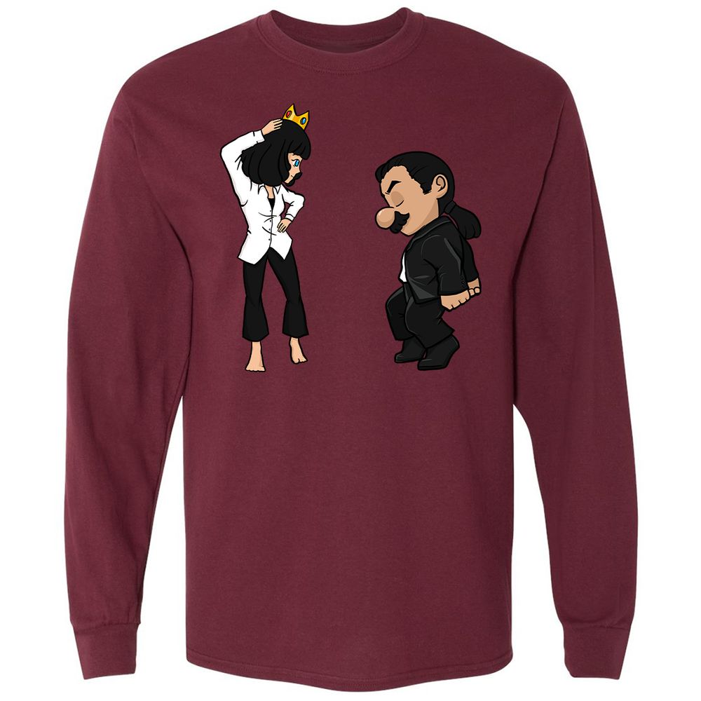 Long Sleeve T-Shirt - 88MT8HCA - Maroon - 11