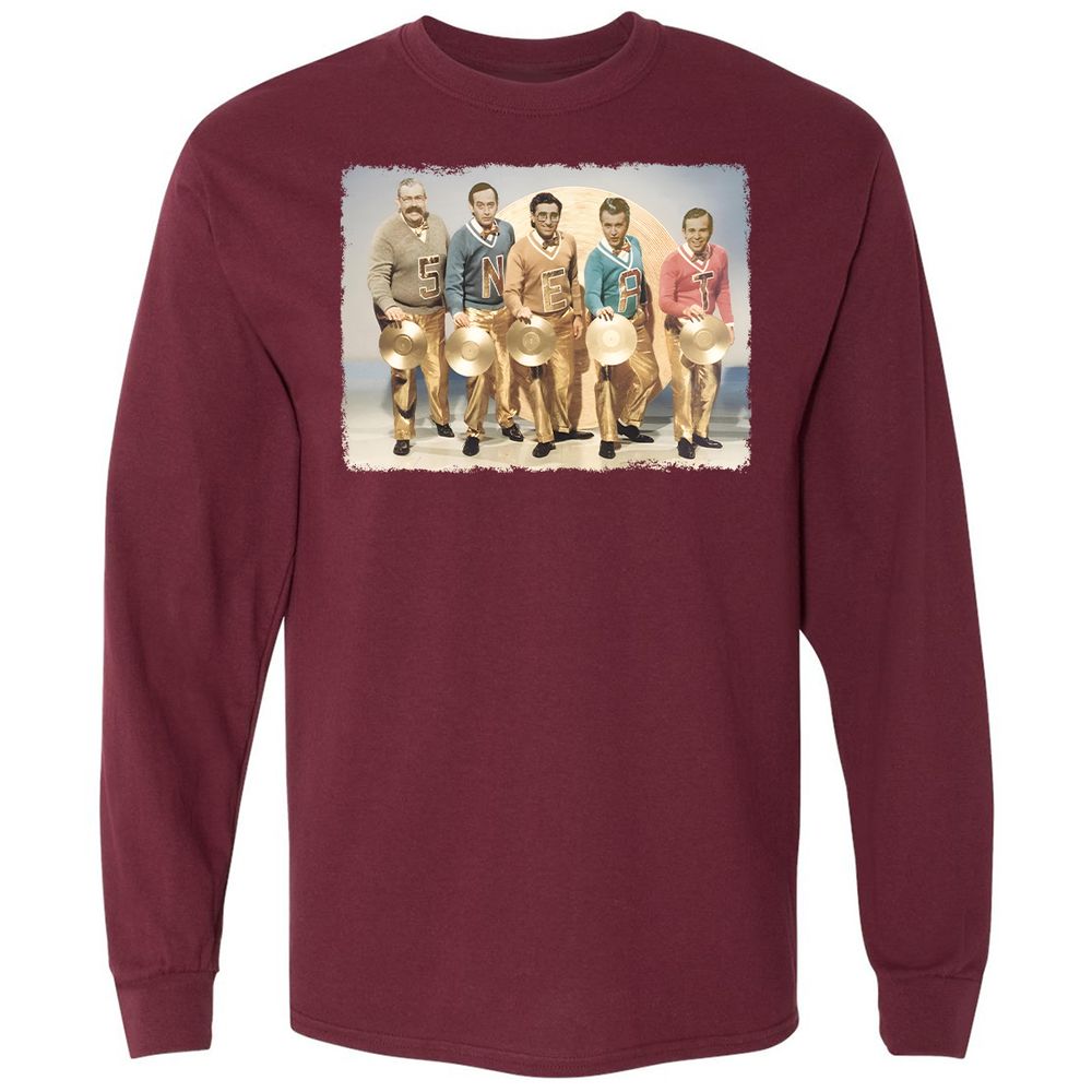 Long Sleeve T-Shirt - DK4FLUBW - Maroon - 11