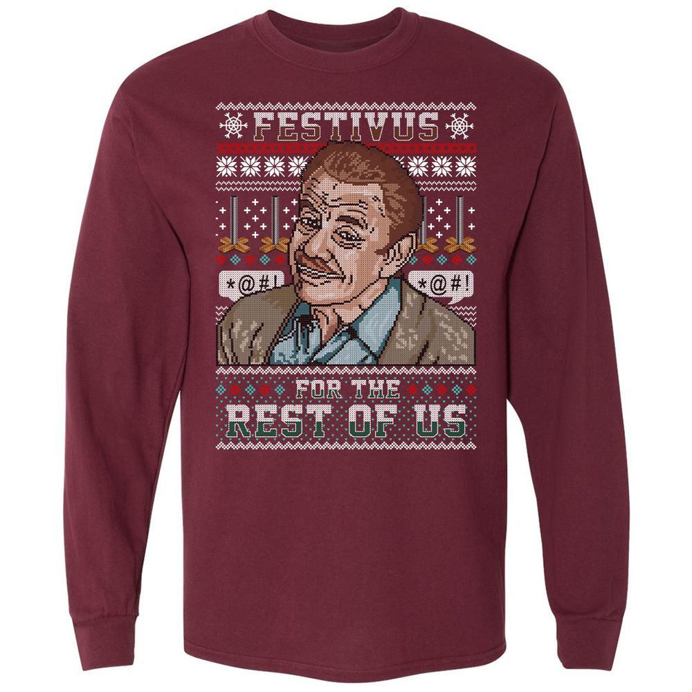 Long Sleeve T-Shirt - UMPBRBVM - Maroon - 11