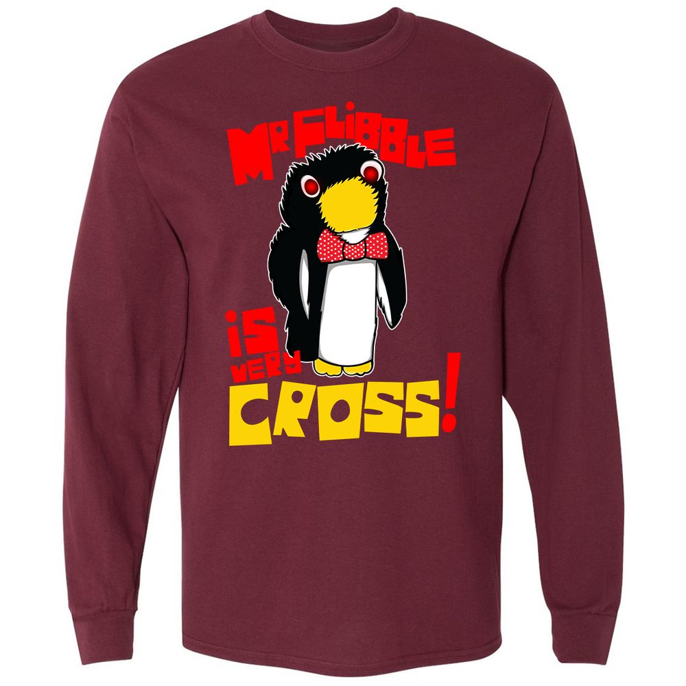 Mr Flibble is very Cross - Maroon - 11