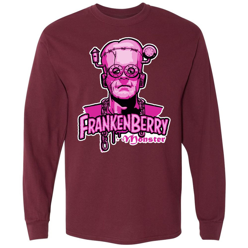 Long Sleeve T-Shirt - 3FXTFB8U - Maroon - 11