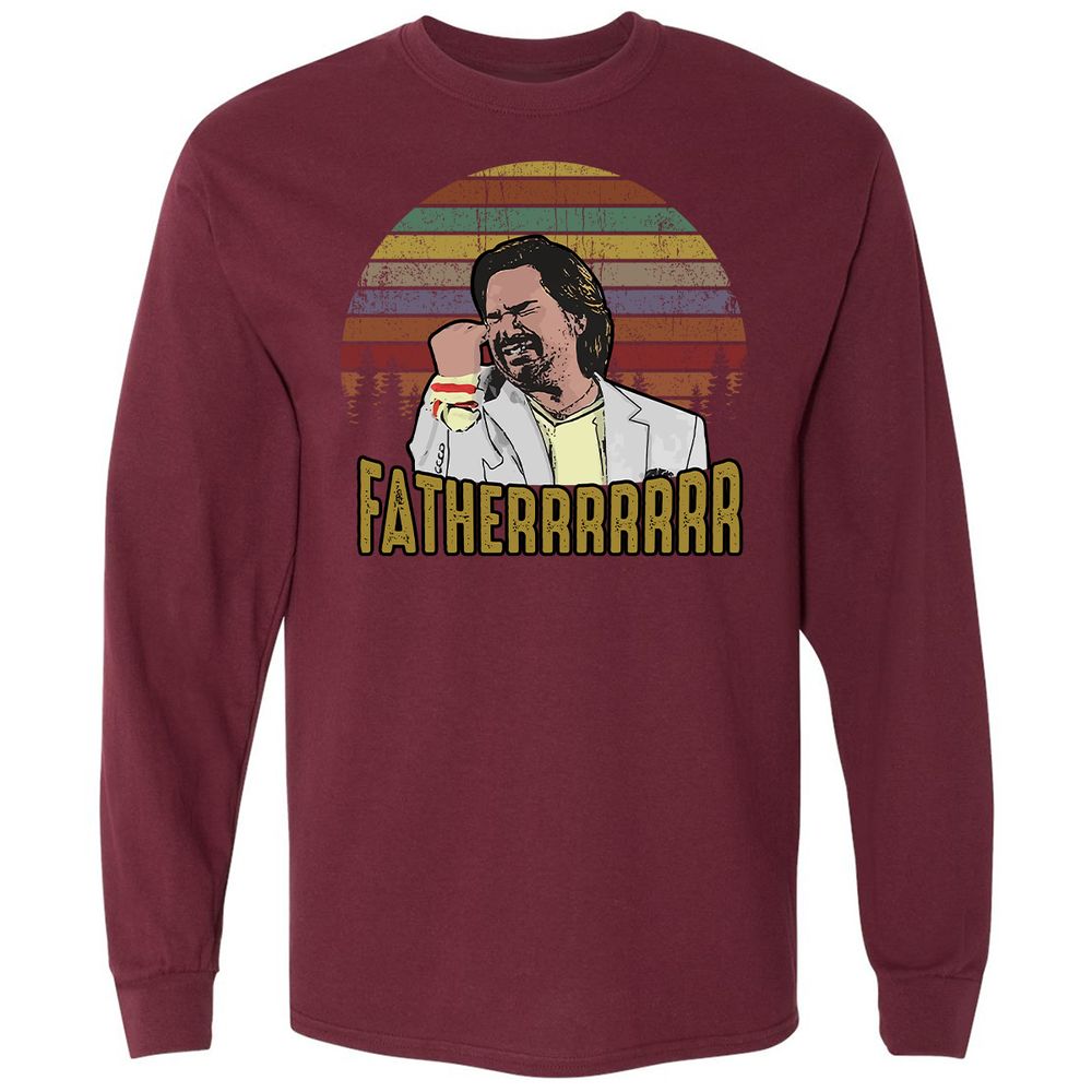 Long Sleeve T-Shirt - 8BM7J7YV - Maroon - 11