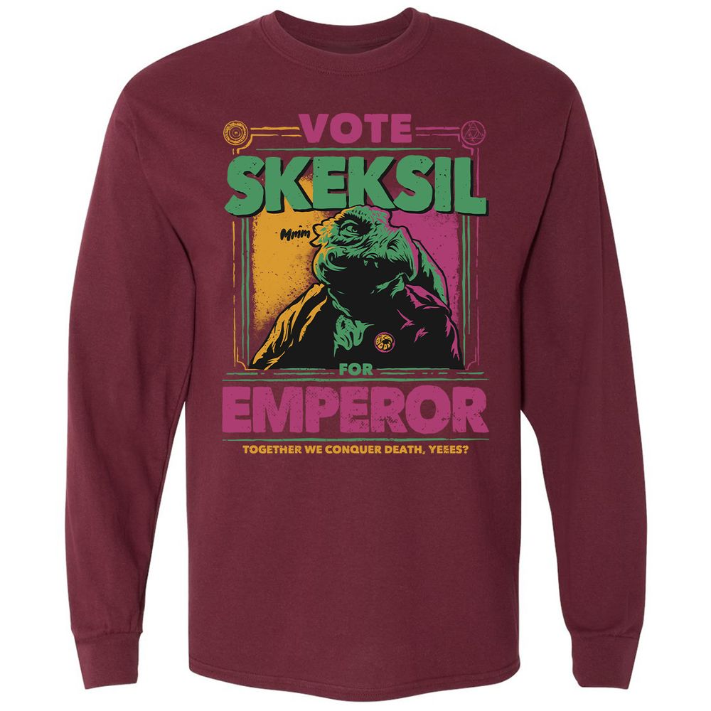 Long Sleeve T-Shirt - 422LUC6P - Maroon - 11