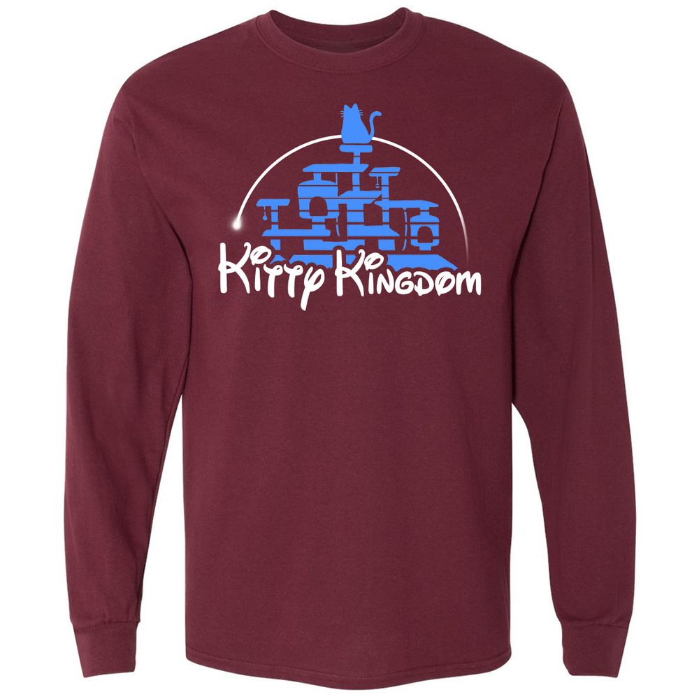 Long Sleeve T-Shirt - BFY9FXJM - Maroon - 11