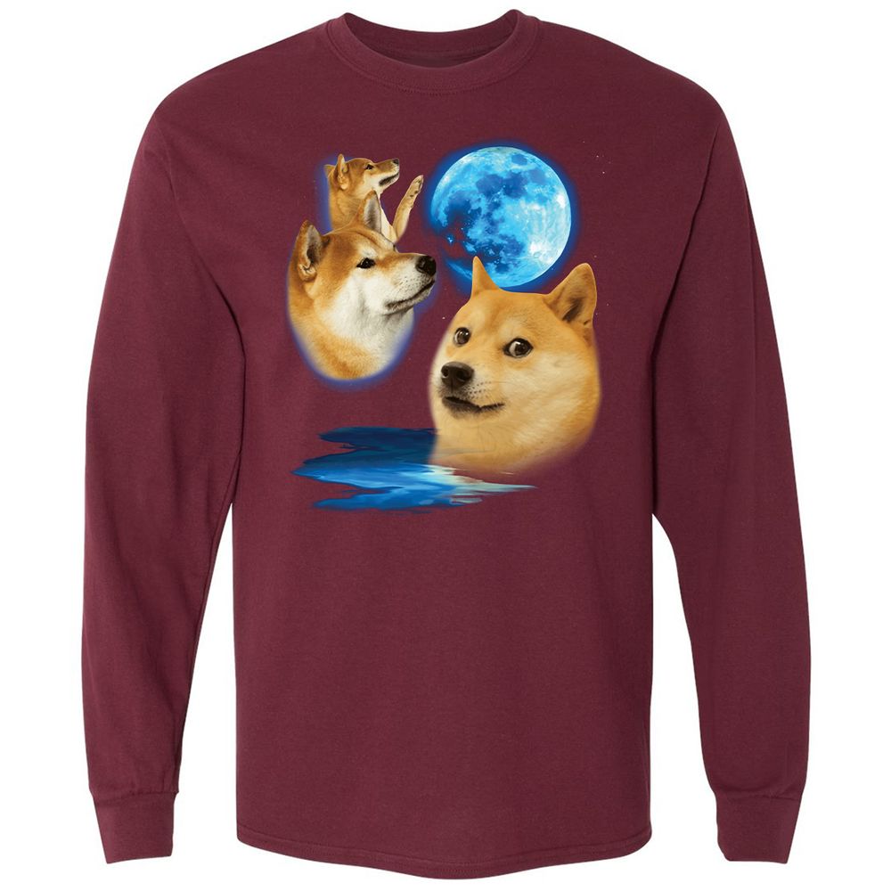Long Sleeve T-Shirt - 7127E871 - Maroon - 11