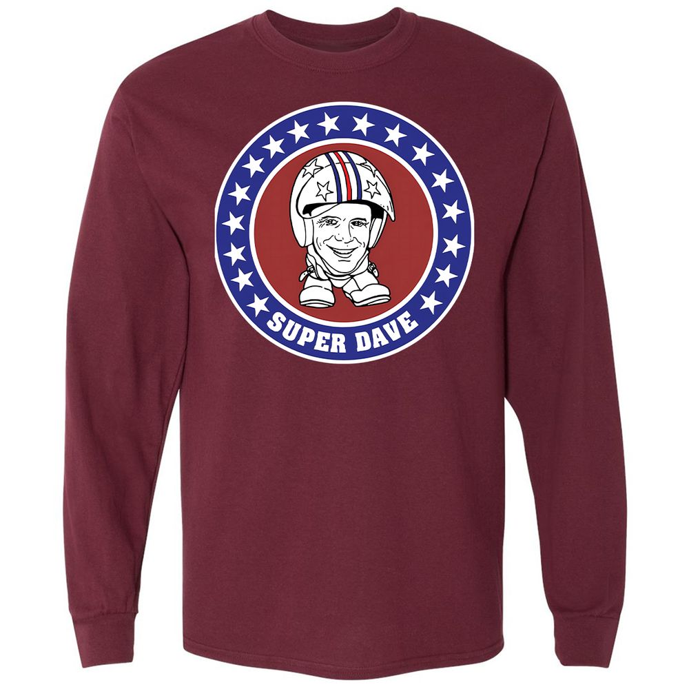 Long Sleeve T-Shirt - DVKHY1WR - Maroon - 11