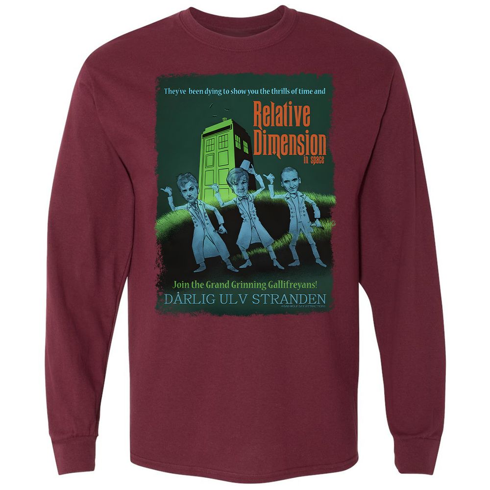 Long Sleeve T-Shirt - CJ2EJPMH - Maroon - 11