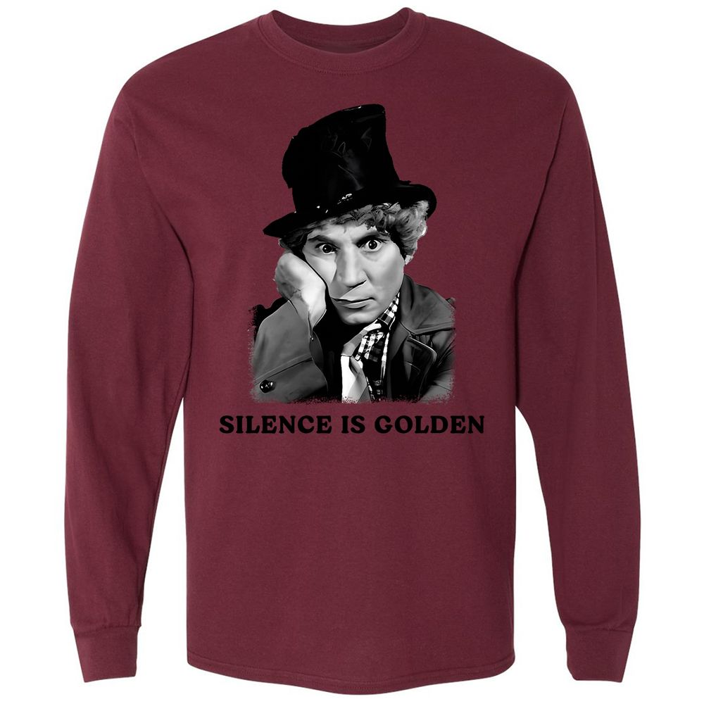 Long Sleeve T-Shirt - 2DZX3X76 - Maroon - 11