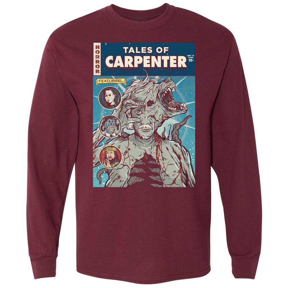 Long Sleeve T-Shirt - PWSQ26EA - Maroon - 11