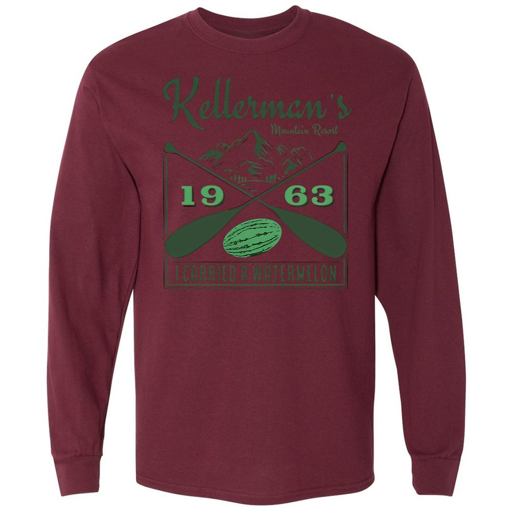 Long Sleeve T-Shirt - PHNGTHRS - Maroon - 11