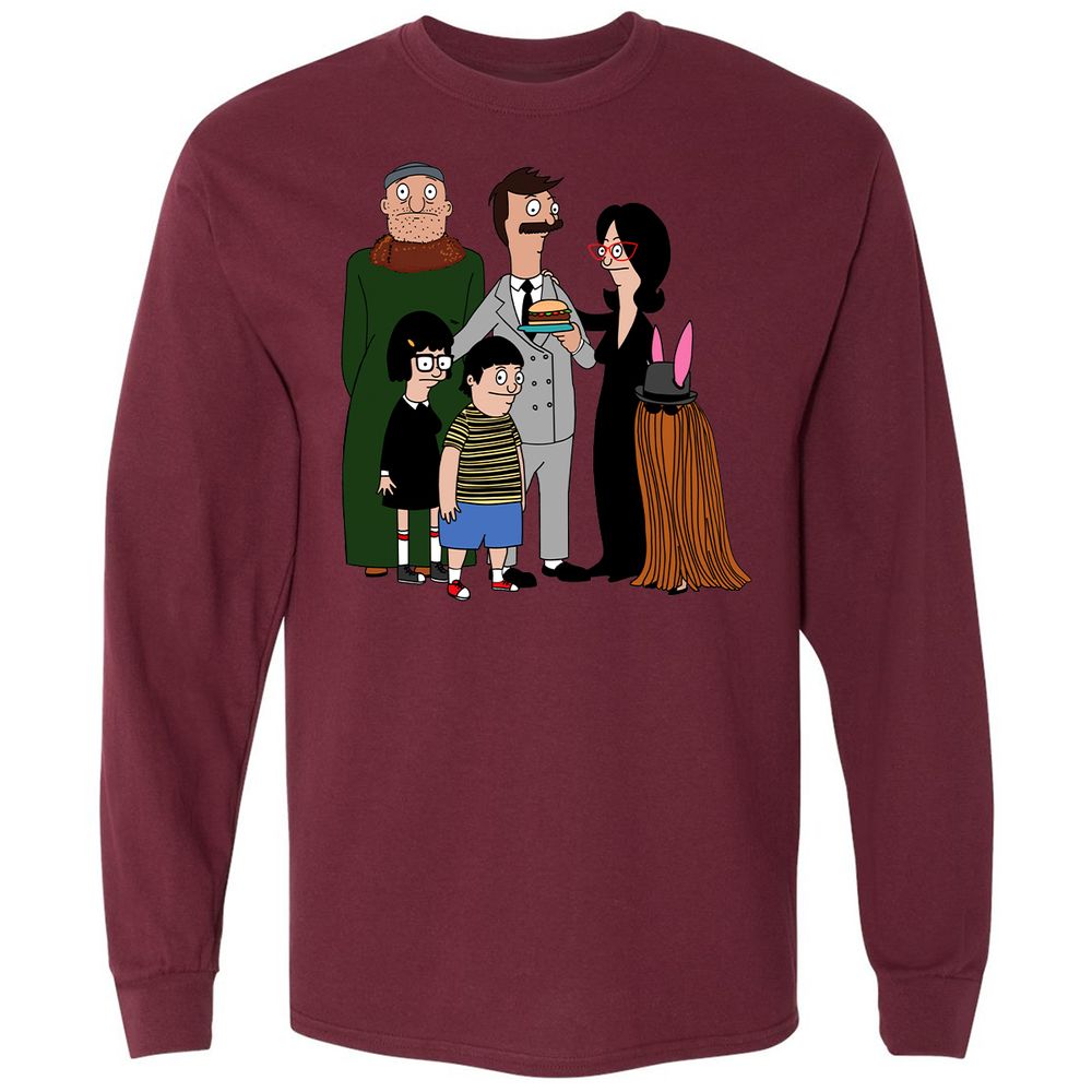 Long Sleeve T-Shirt - 6S2629WZ - Maroon - 11