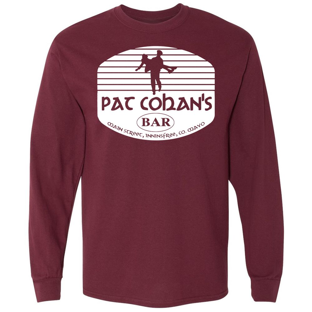 Long Sleeve T-Shirt - LBAYUB7M - Maroon - 11