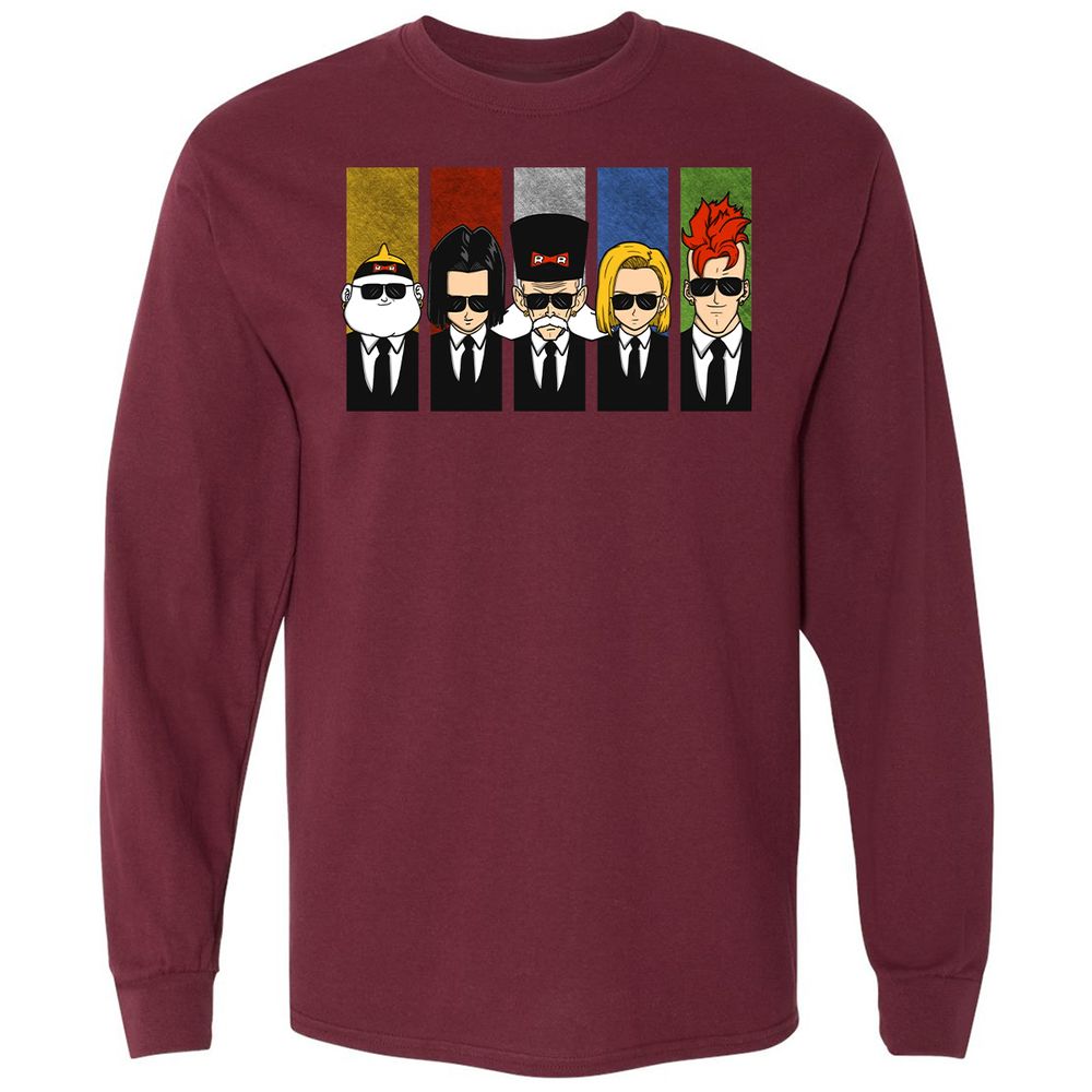 Long Sleeve T-Shirt - MMCBGVSD - Maroon - 11