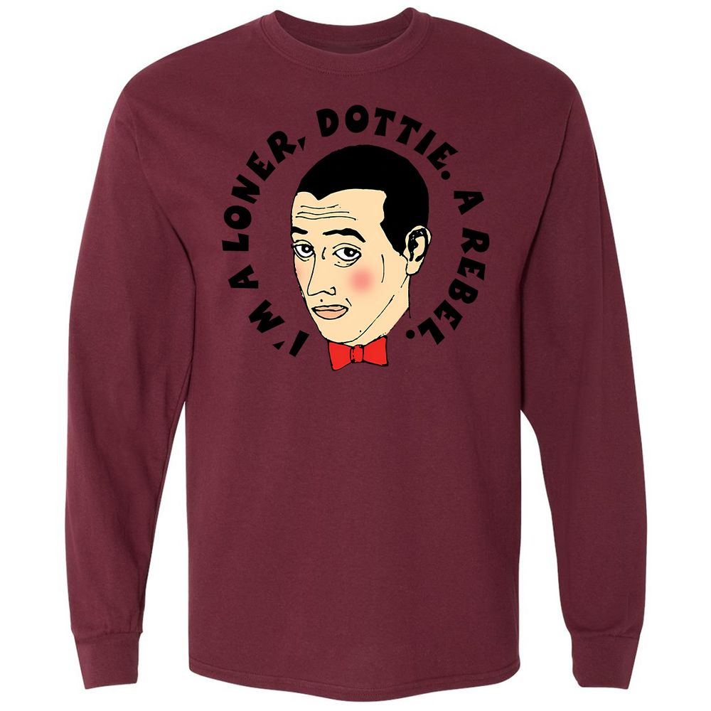 Long Sleeve T-Shirt - SC3BT6KY - Maroon - 11