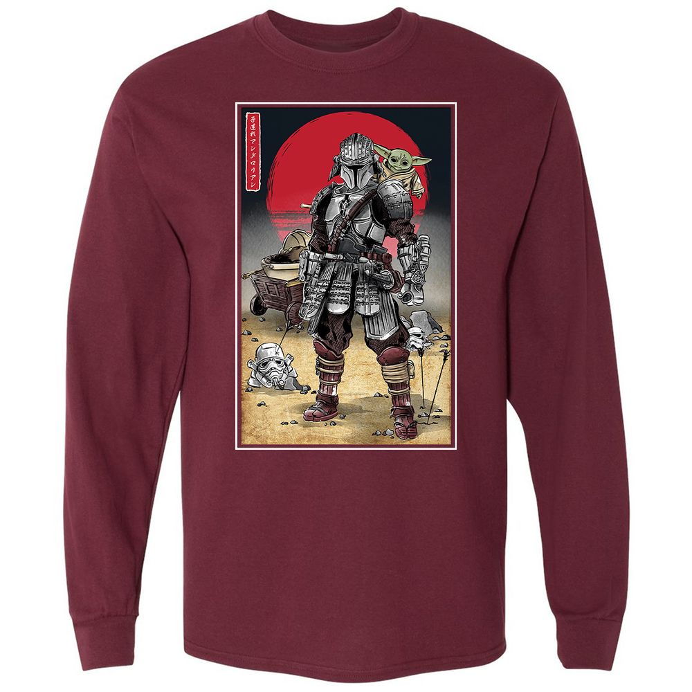 Long Sleeve T-Shirt - FYHPUUXM - Maroon - 11