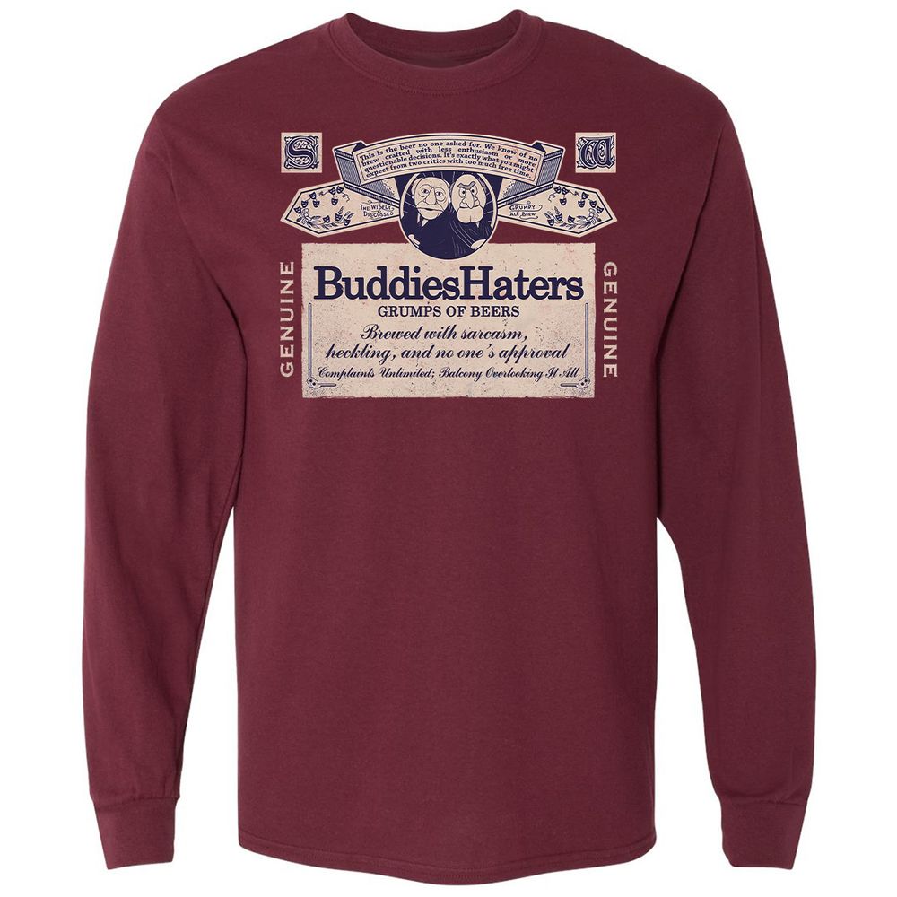 Long Sleeve T-Shirt - ZTXBYY1Q - Maroon - 11