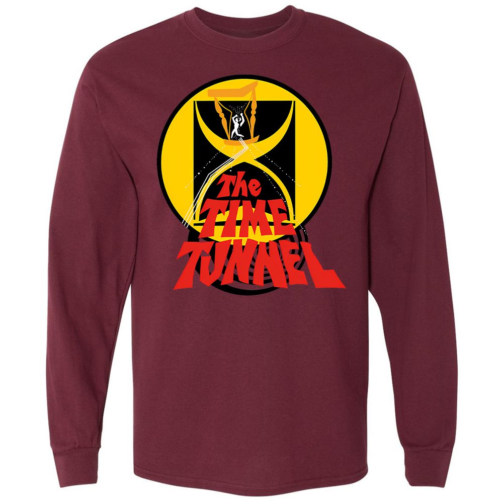 Long Sleeve T-Shirt - N1YP3CE8 - Maroon - 11