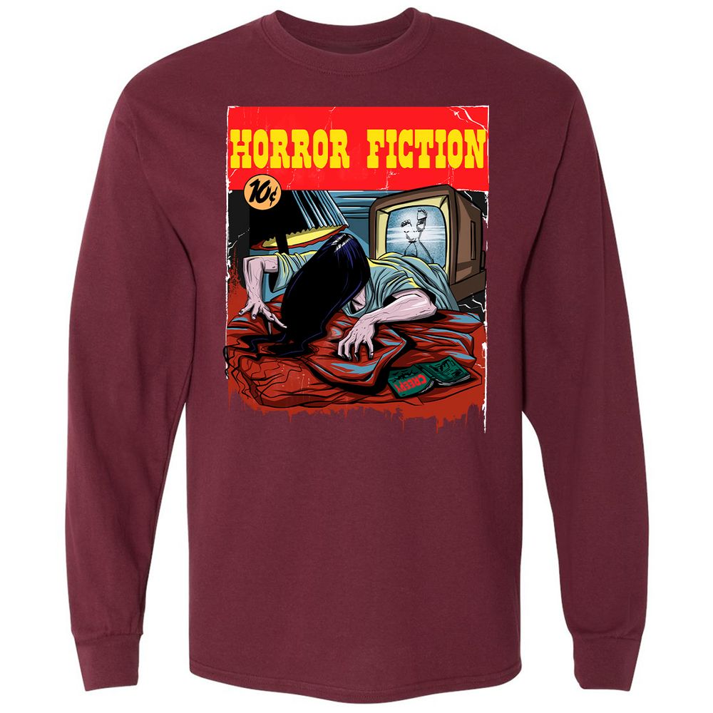 Long Sleeve T-Shirt - GQAF51KG - Maroon - 11