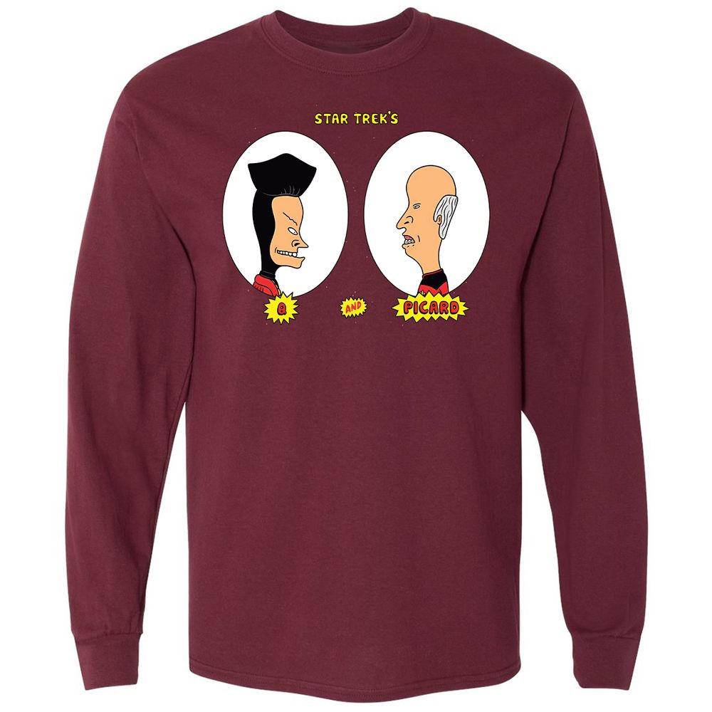 Long Sleeve T-Shirt - NV38PHS3 - Maroon - 11