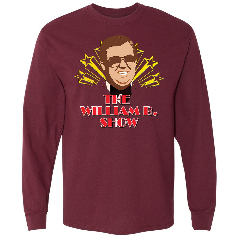 Long Sleeve T-Shirt - QZ8ZV9PT - Maroon - 11