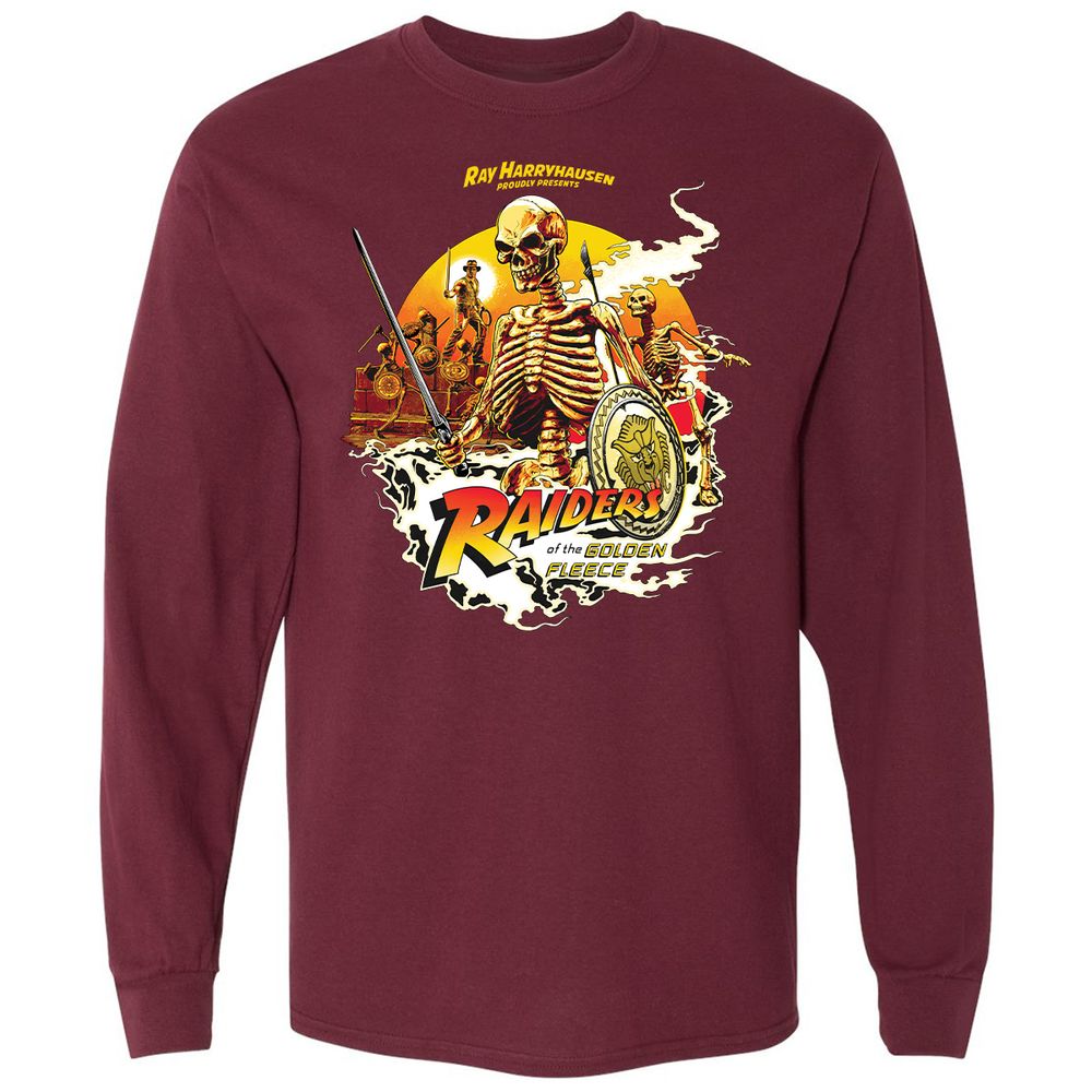 Long Sleeve T-Shirt - VVC3S3DV - Maroon - 11