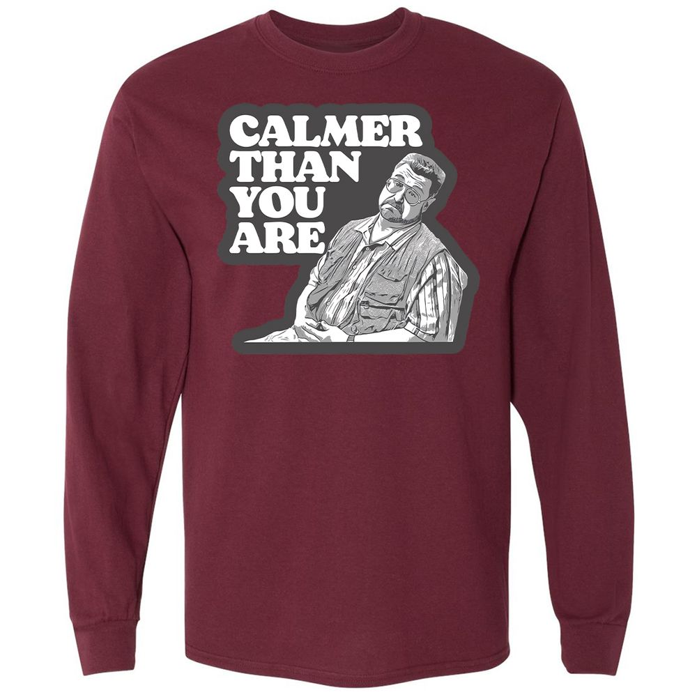 Long Sleeve T-Shirt - TS15WKB4 - Maroon - 11