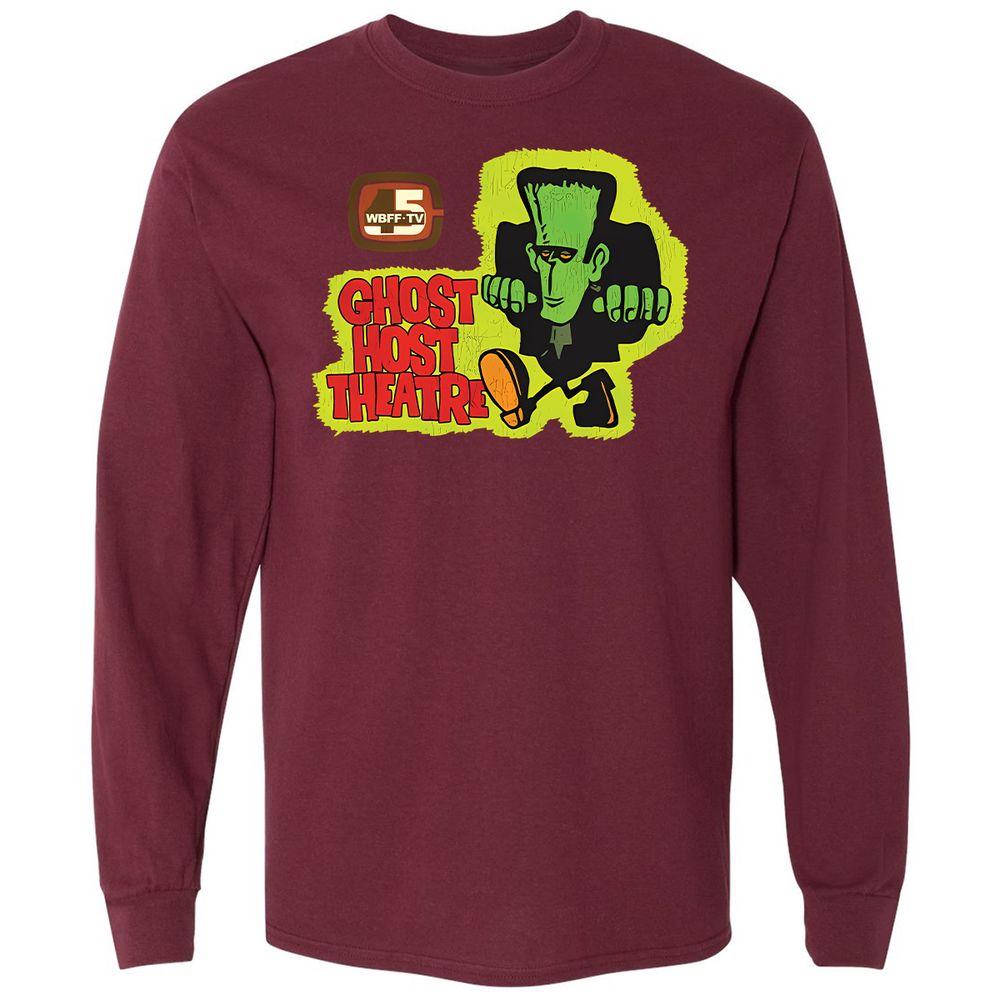 Long Sleeve T-Shirt - VLJPEUBP - Maroon - 11