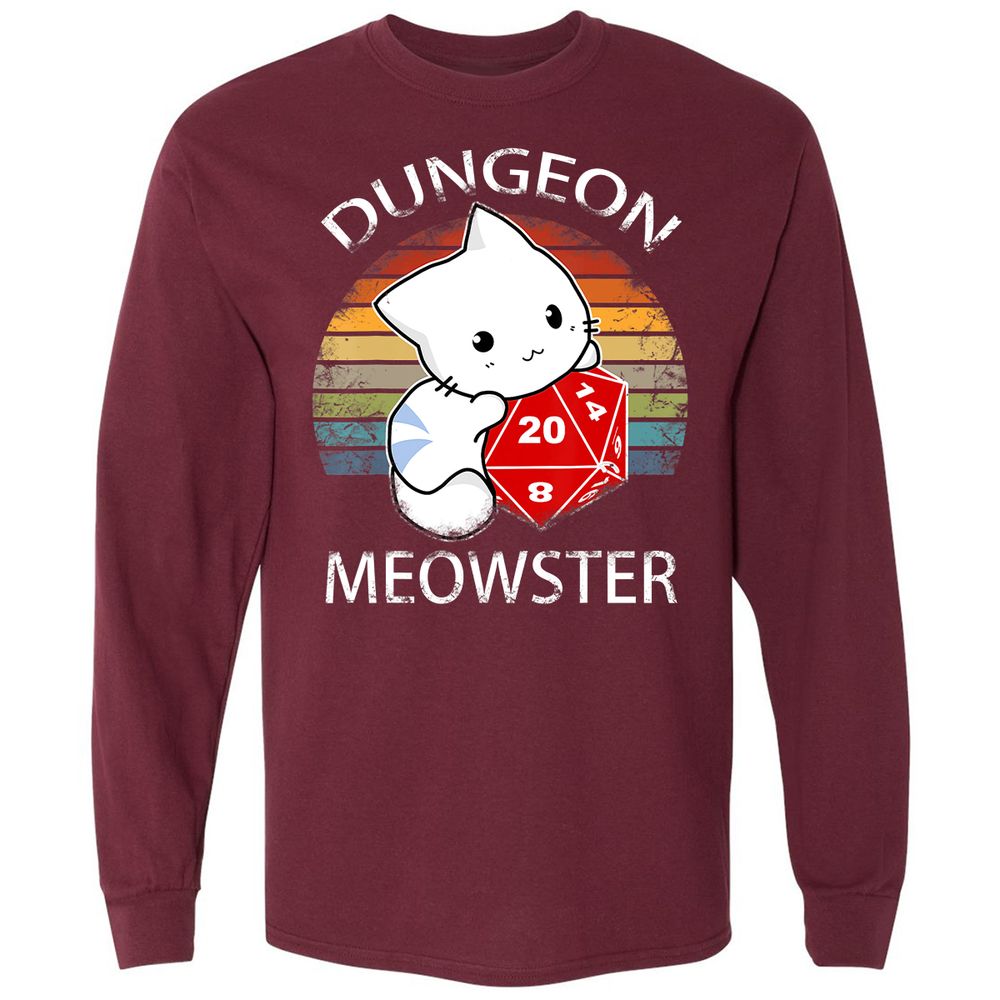 Long Sleeve T-Shirt - NCE7UREM - Maroon - 11