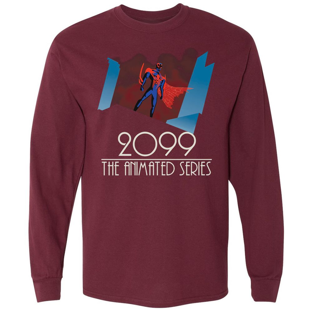 Long Sleeve T-Shirt - BHFTHRM7 - Maroon - 11