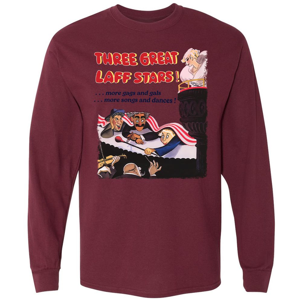 Long Sleeve T-Shirt - SSLZXZXY - Maroon - 11