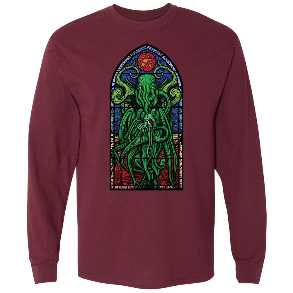 Long Sleeve T-Shirt - 6DQ7SBZR - Maroon - 11