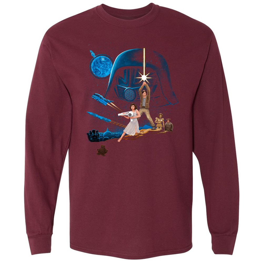 Long Sleeve T-Shirt - WMBV1TMT - Maroon - 11