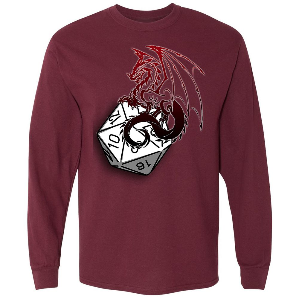 Long Sleeve T-Shirt - BBA2SVSJ - Maroon - 11